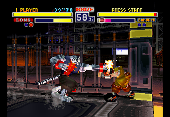 Bloody Roar - Hyper Beast Duel Screenthot 2